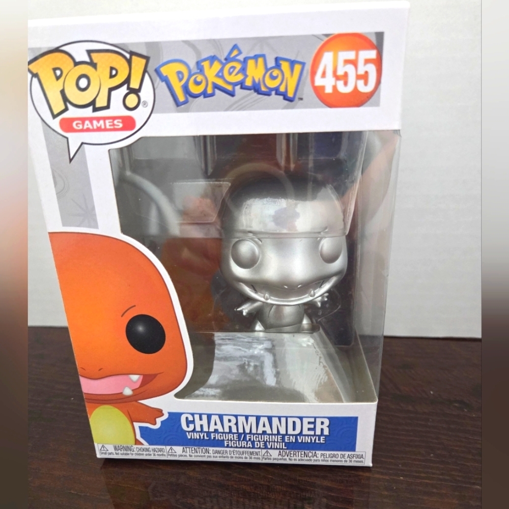 NWT Funko Pop! Games Pokémon Charmander Vinyl Figure #455
